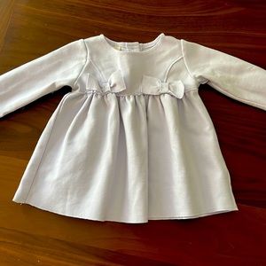 First Impressions Dress Sz. 6-9 months.  Lavender Dress. Cotton/poly/spandex